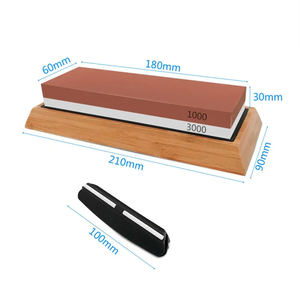 3in1 Professional Sharpening Stones Knife Sharpener Double-side