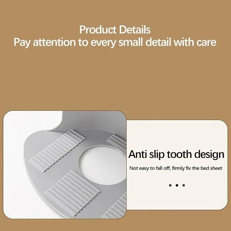 4 Pcs Heavy Duty Bed Sheet Corner Tightener Clips High-Quality Durable