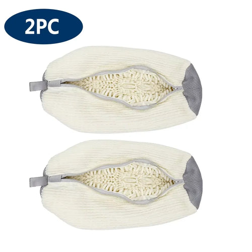 1/2Pcs Shoe Washing Machine Bag,Quick Easy Cleaning,Laundry Shoe Bag