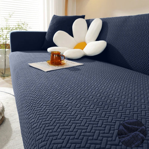 Jacquard Elastic Sofa Cover For Living Room Slipcovers Stretch Polar