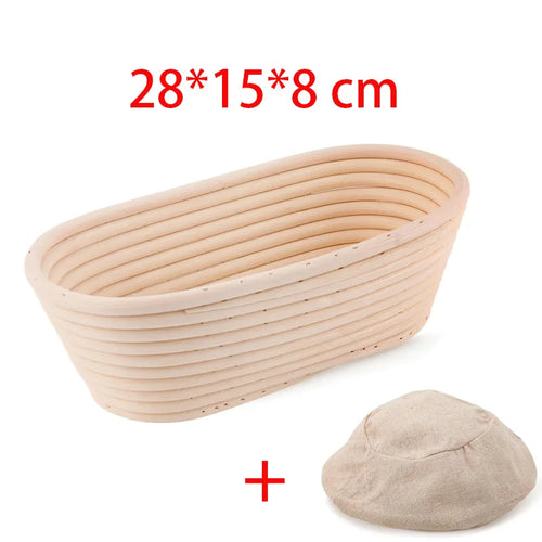 Rattan Bread Proofing Basket Bread Basket Oval Rattan Wicker Dough
