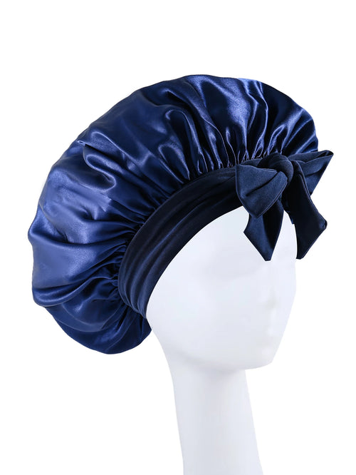New Silky Bonnet For Sleeping Women Satin Bonnet Hair Bonnet Night