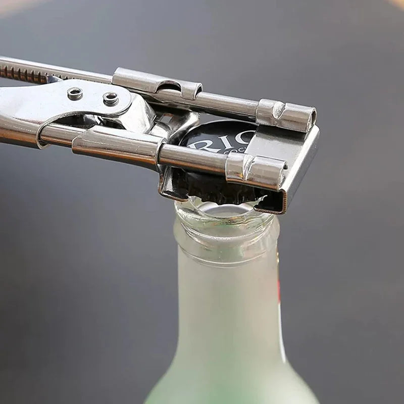Stainless Steel Adjustable Multi Function Labor Saving Bottle Jar Can