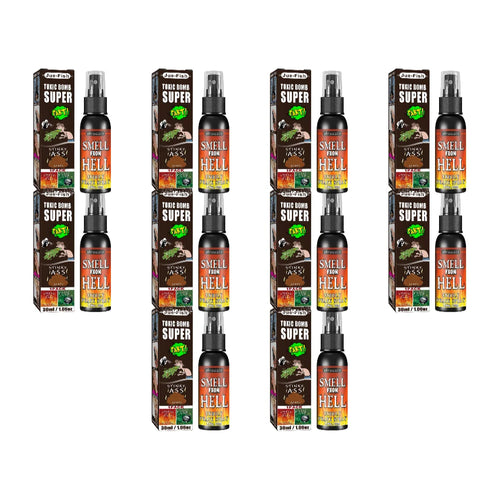 6pcs-1pcs 30ml Halloween Props Liquid Fart Spray Non Toxic Stink Bomb