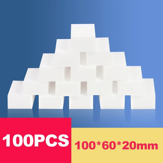 20/50/100 Pack Magic Sponge Eraser Three Types of White Melamine