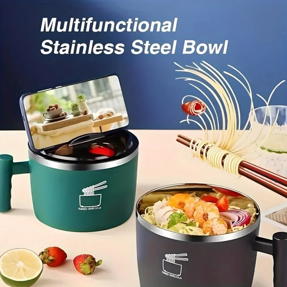 Ramen Bowl, Lunch Container,1000ml Large Thai Soup Bowls, Tableware