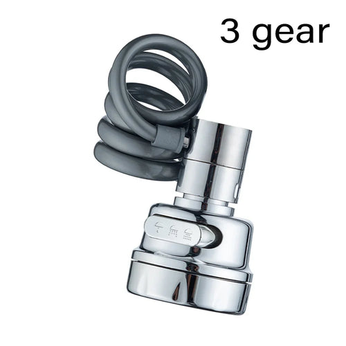 New 3 Modes Sink Faucet 360 Degree Rotation Filter Extension Tube