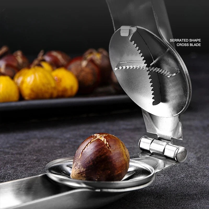 1PC Stainless Steel Chestnut Opener, Walnut Pliers, Kitchen Small Tool