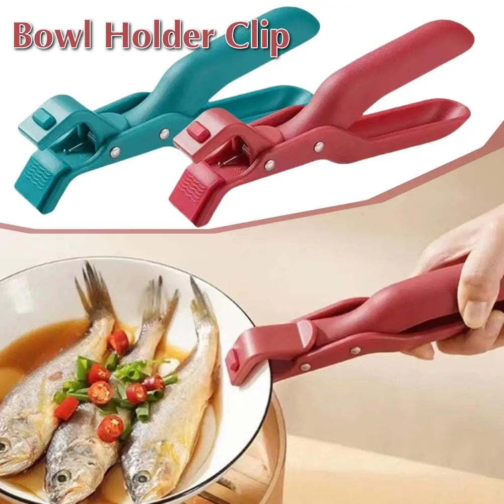 Anti-Scalding Dish Plate Gripper Clips Tongs Clamp Holder for Moving