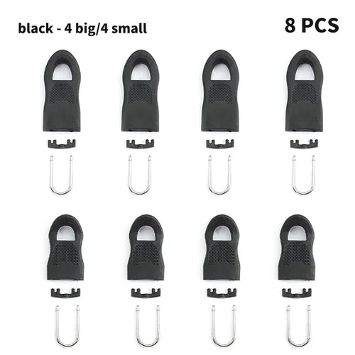 8pcs Replacement Zipper Head Tool-free Removable Zipper Puller for