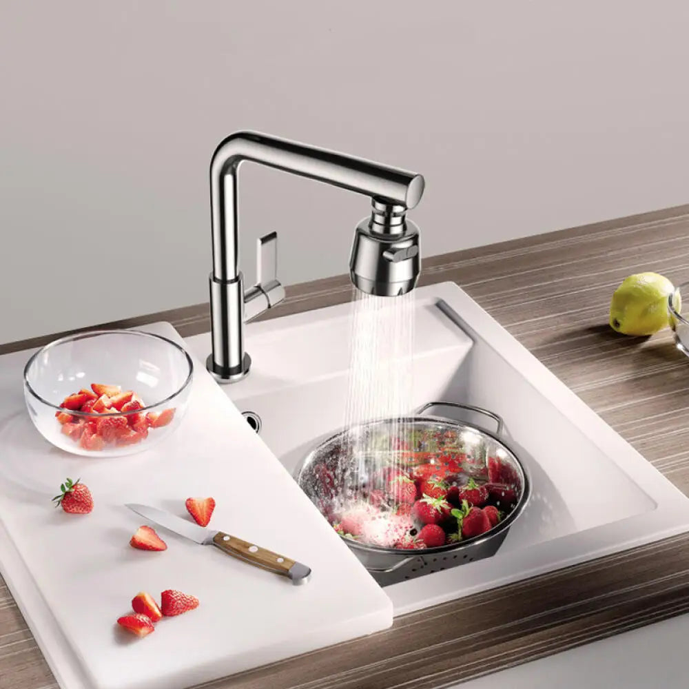 2/3 Modes Universal Kitchen Faucet Adapter 360 Rotation Faucet Filter