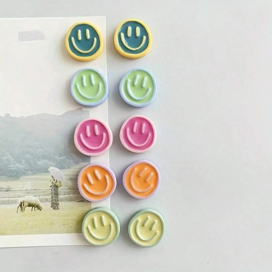 5/10pcs, cartoon refrigerator magnets, personalized home whiteboard