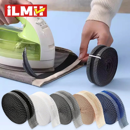 Self Adhesive Pants Hem Tape No Sew Iron on Trouser Edge Hemming Strip