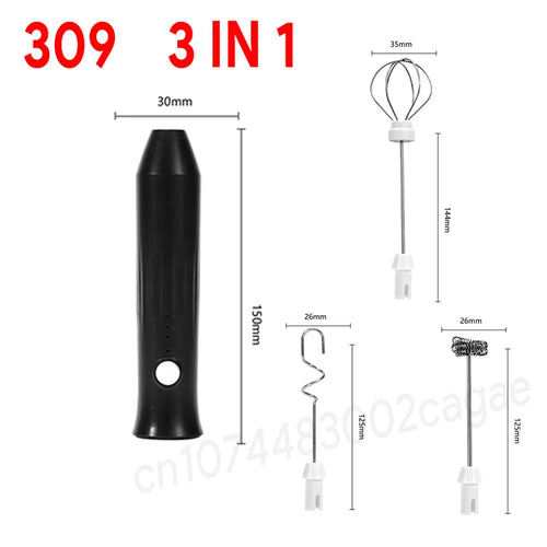 UPGRADED Electric Coffee Frother/MILK Whisk+Egg Beater MINI Food