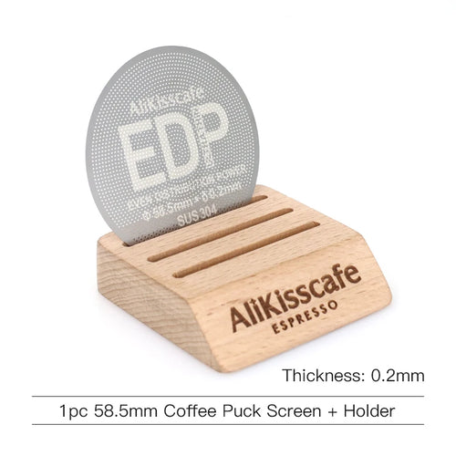 Alikisscafe Coffee Puck Screen 0.2mm Espresso Filter 51mm 53.5mm