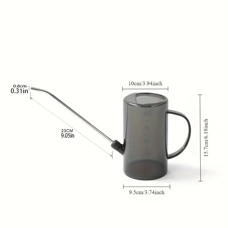 1L Long Spout Watering Can with Gardening Shovel Set Garden Irrigation