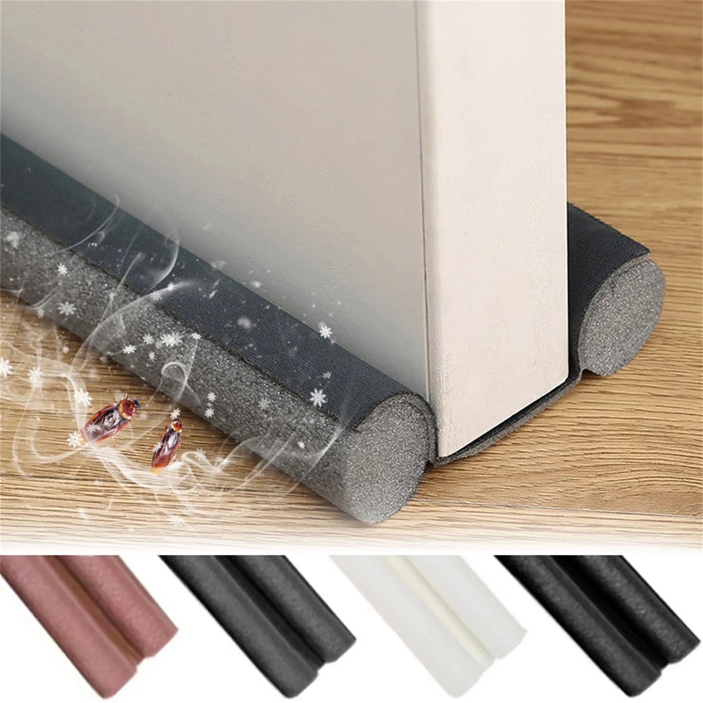 Door Draft Stopper 36inch Under Door Draft Noise Blocker Window Breeze