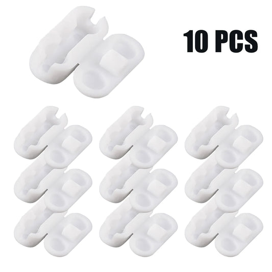 10pcs Plastic Roller Blinds Pull Cord Connector Curtain Chain