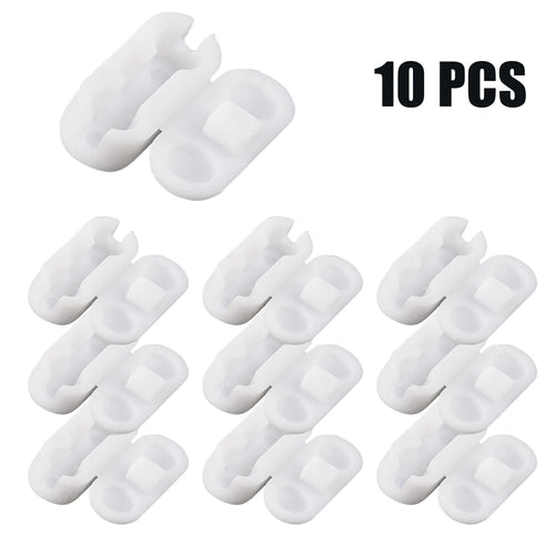10pcs Plastic Roller Blinds Pull Cord Connector Curtain Chain
