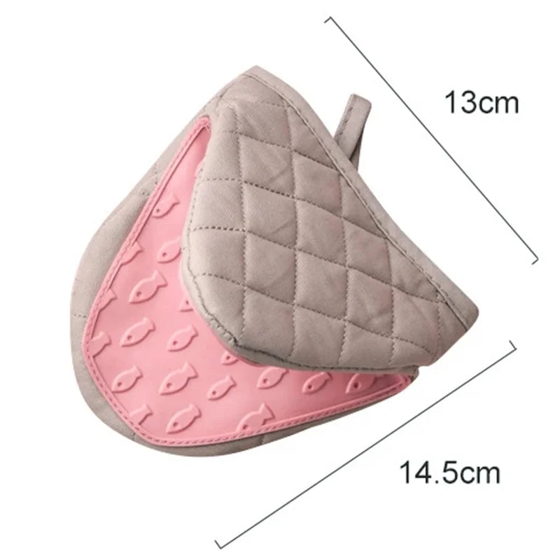 1PCS Fish Shaped Silicone Anti Scald Oven Gloves Kitchen Silicone