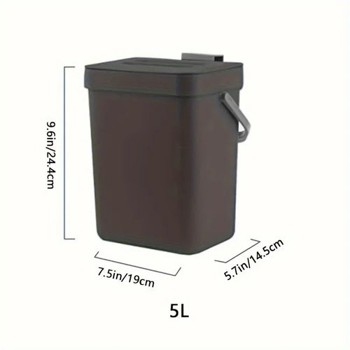 Food Waste Basket Bin for Kitchen, Small Countertop Compost Bin with