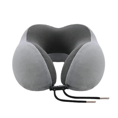 U Shaped Memory Foam Neck Pillows Soft Travel Pillow Massage Neck