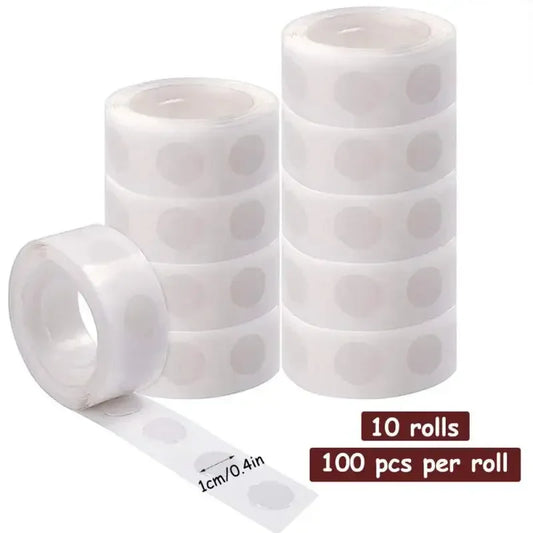 Balloon Glue Dot Adhesive Point Tape Double Sided Clear Sticky Glue