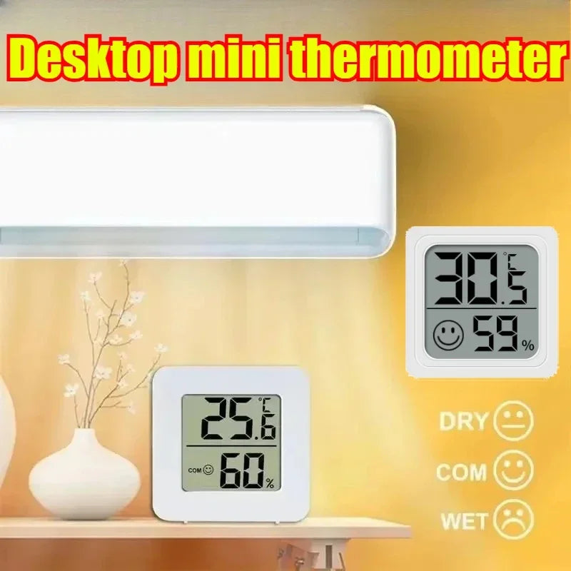 1/3/4/6 PCS Mini LCD Digital Thermometer Hygrometer Indoor Room