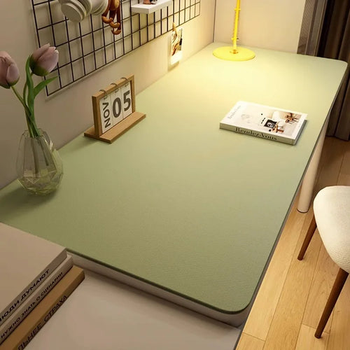Leather Table cloth for Home Easy Clean Table Protector Waterproof Tea