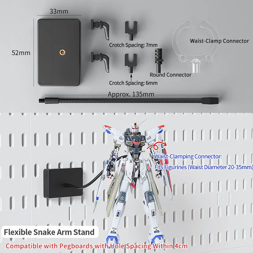 No-Drill Gaming Room Pegboard, Wall Organizer for Controller,