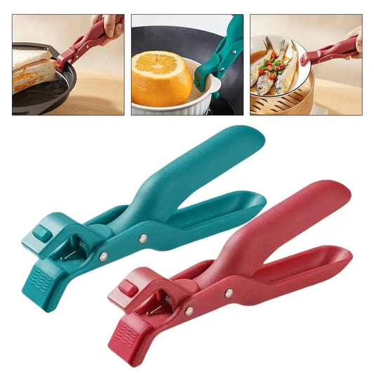Anti-Scalding Dish Plate Gripper Clips Tongs Clamp Holder for Moving