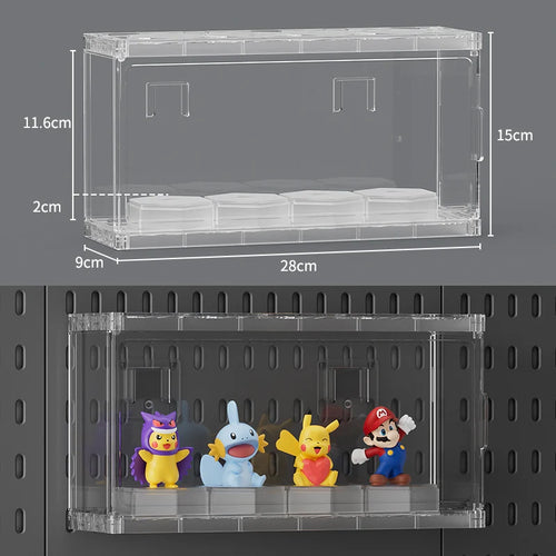 No-Drill Gaming Room Pegboard, Wall Organizer for Controller,