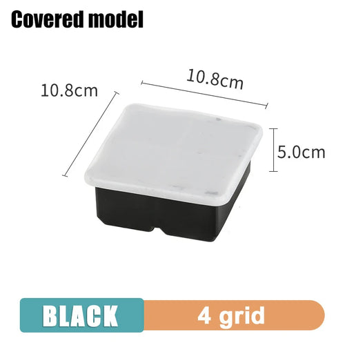 4/6/8/15 Grid Big Ice Tray Mold Giant Jumbo Large Food Grade Silicone