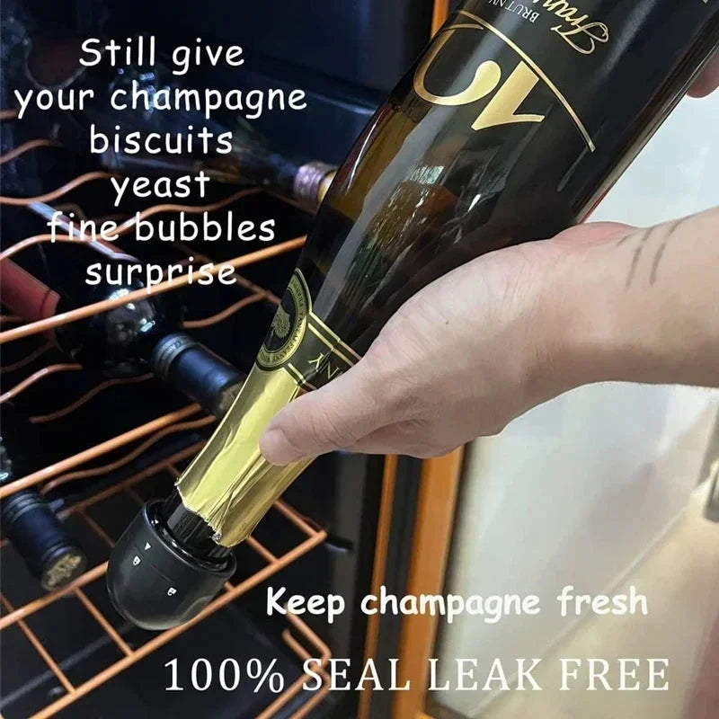 Wine Stopper 1/2 Piece Reusable Bar Accessories Silicone Sealing