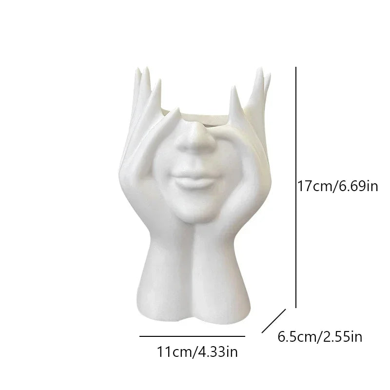 1PC Vinyl Figure Storage Holders Creative Human Body Art Styling