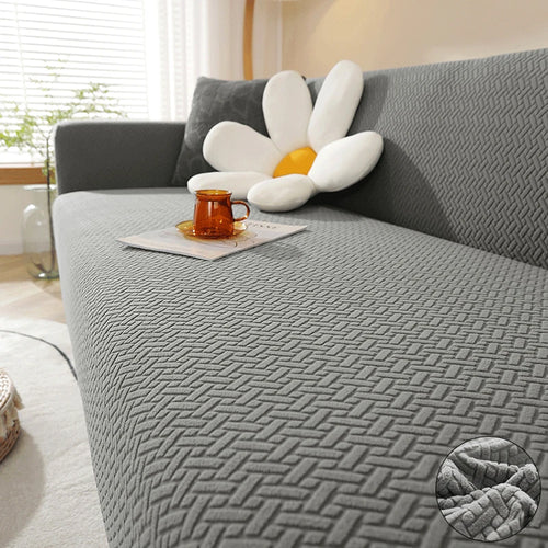 Jacquard Elastic Sofa Cover For Living Room Slipcovers Stretch Polar