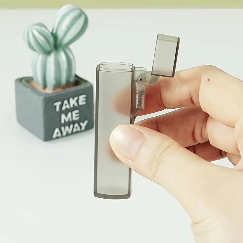 Portable Plastic Toothpick Case - Clear Toothpick Holder for Outdoor