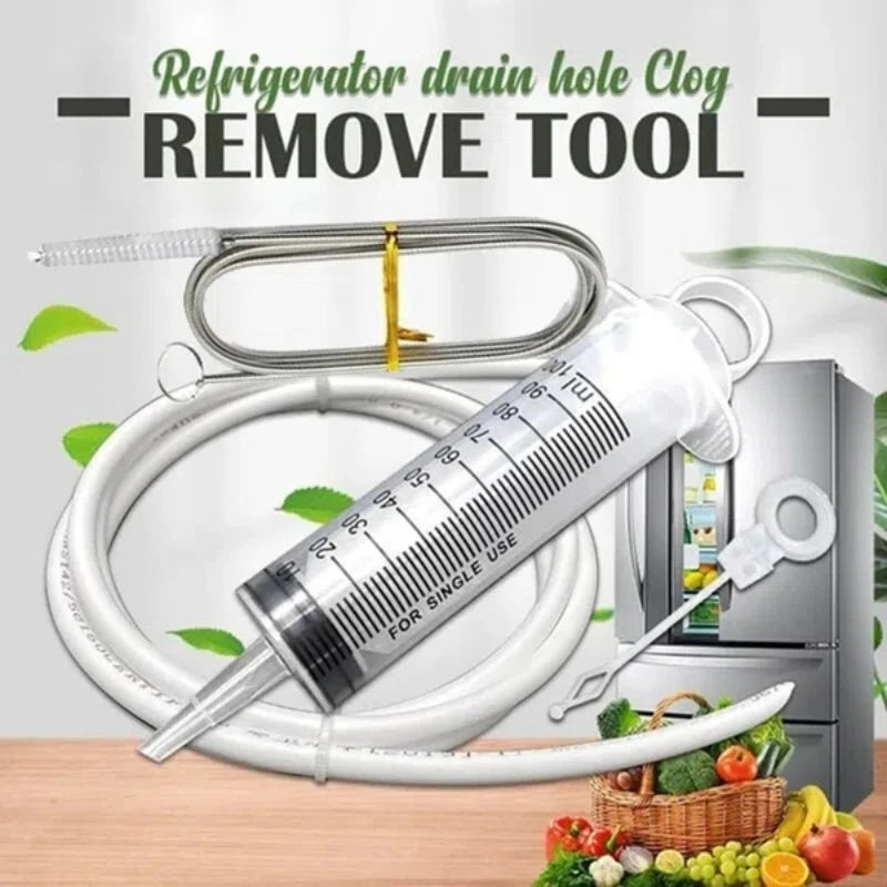 Refrigerator Fridge Drain Hole Remover Cleaning Tool Kit Drain hole