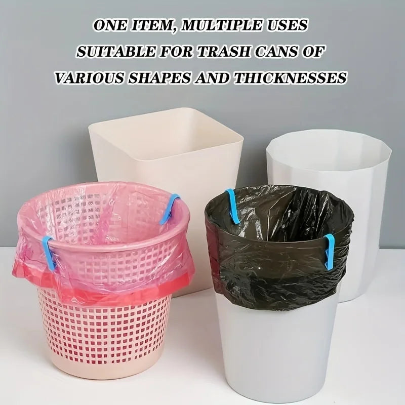 10 innovative trash can clips - safe and non slip trash bag holder,