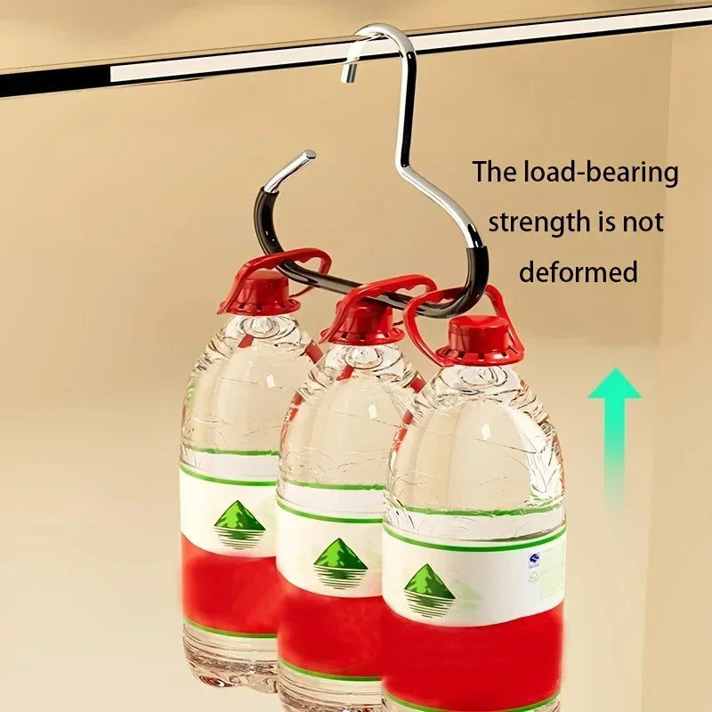 Versatile Round Hook - Perfect for Hats Ties Scarves & Bags Strong