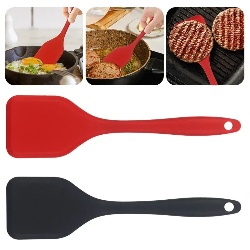 Silicone Cooking Leakage Spatula Dense Shovel Fried FishOmelette