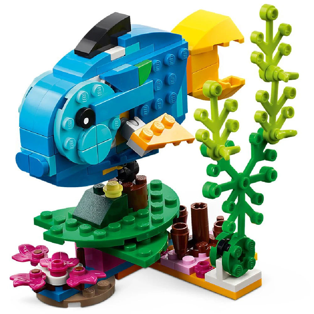 3 in 1 Parrot Building Toy Set, Transforms to 3 Different Animal