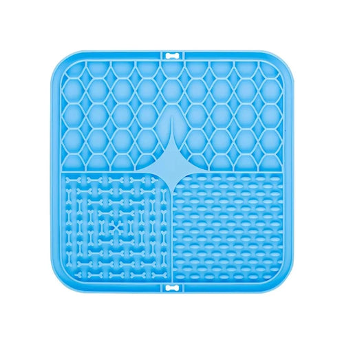 Pet Lick Silicone Mat Dogs Pet Slow Food Plate for Dog Bathing
