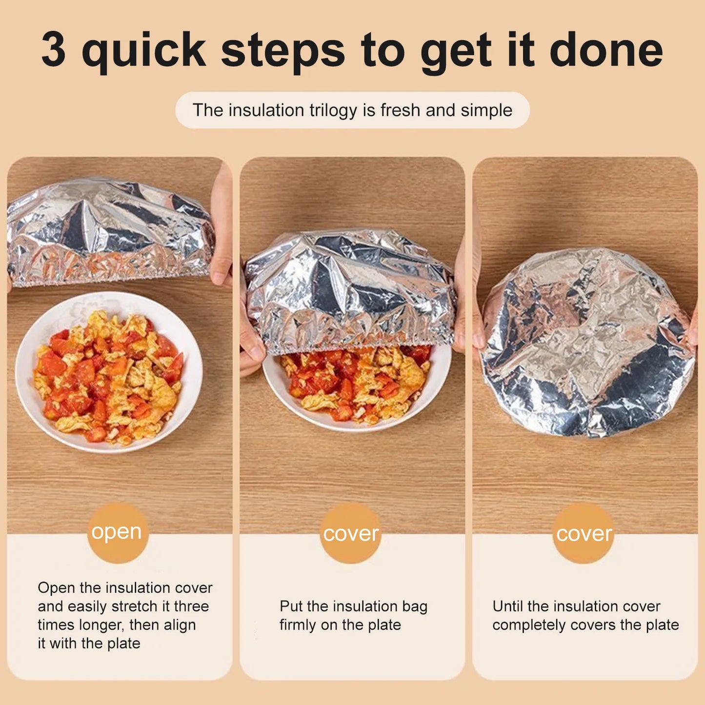 Household Food Grade Reusable Aluminum Foil Film For Heat Insulation