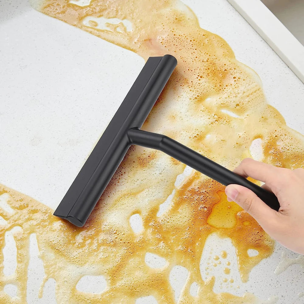 Shower Squeegee  for Glass Door Shower Wall Scraper Cleaner With