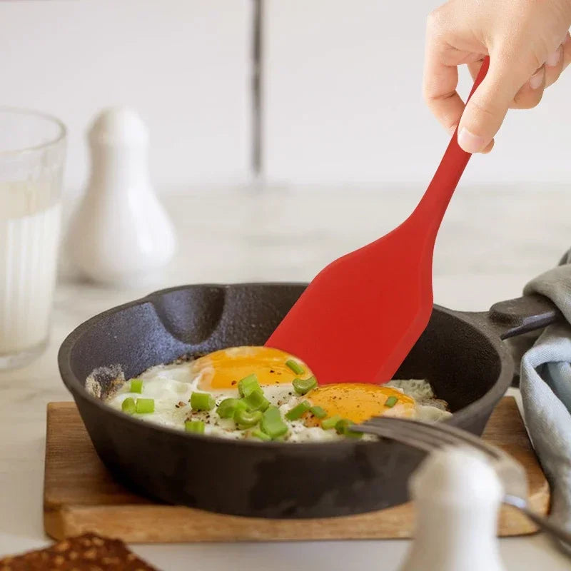 Silicone Cooking Leakage Spatula Dense Shovel Fried FishOmelette