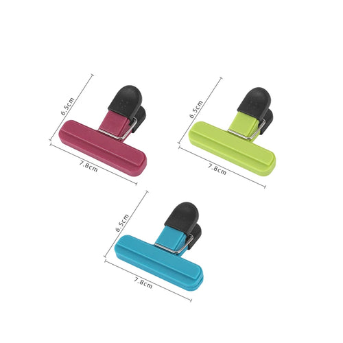 Portable Bag Clips Kitchen Storage Food Snack Seal Sealing Bag Clips