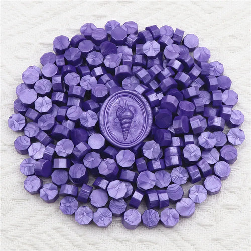 100pcs/bag Octagon Sealing Wax Beads For Seal Stamp, Handmake