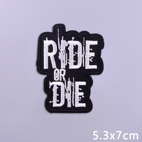 Punk Funny Patch Iron On Patches For Clothing Thermoadhesive Patches