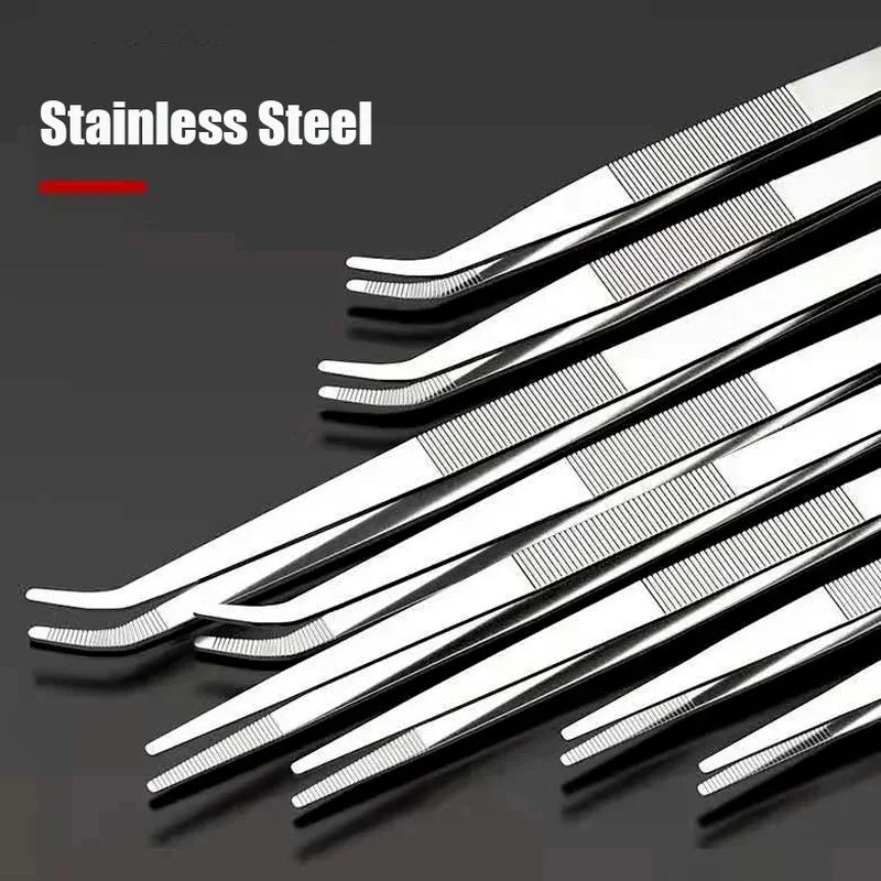 48cm Stainless Steel Tweezers Fish Tank Aquatic Plants Aqaurium Tool